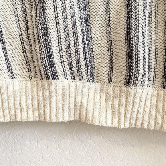 Billabong Women's Mas Amor Hooded Stripe Sweater Size M Cotton - Picture 8 of 11